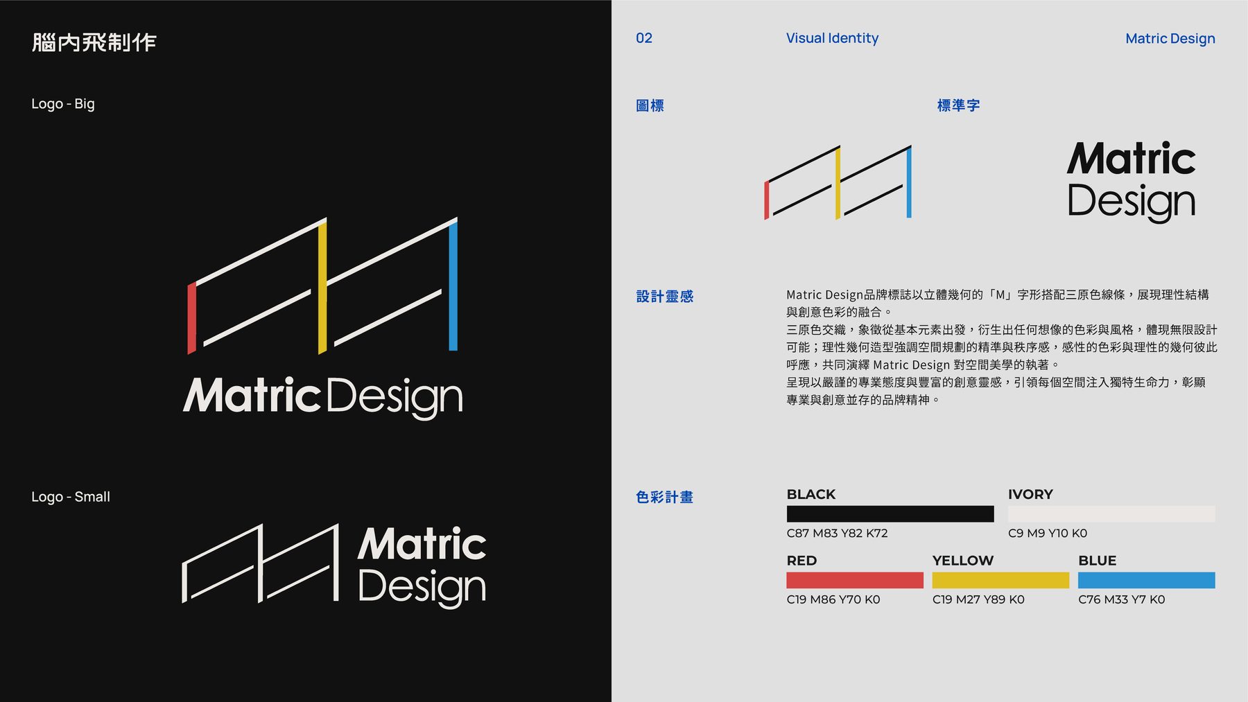 Matric Design — 室內設計品牌識別（2/4）